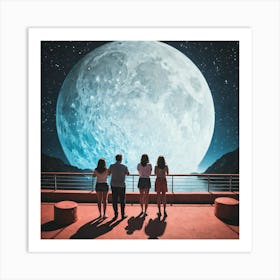 Full Moon 13 Art Print