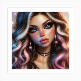 Sexy Girl Art Print