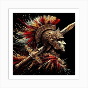 Spartan Warrior 7 Art Print