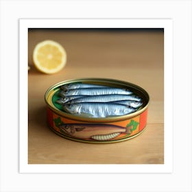 Sardines In A Tin 2 Art Print