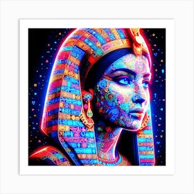 Cleopatra Portrait Artwork 52 Art Print