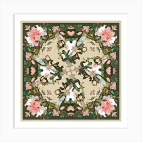 Floral Pattern 1 Art Print