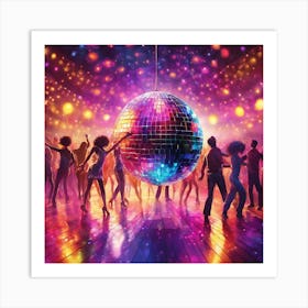 Disco Ball 42 Art Print