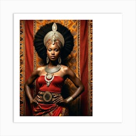 African Woman 4 Art Print