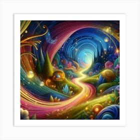 Dreamscape 4 Art Print