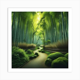 Bamboo Forest 16 Art Print