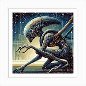 Alien Art Print