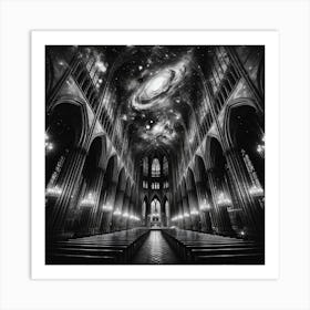 Cathedral Of The Stars 3 Art Print