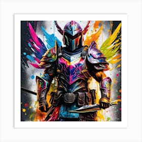 Warrior 2 Art Print