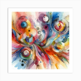 Abstract Painting 92 Art Print