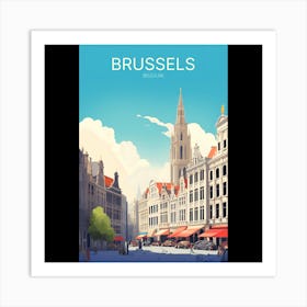 Brussels Art Print