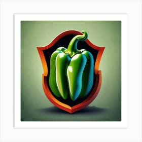 Green Pepper 11 Art Print