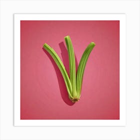 Celery - Celery Stock Videos & Royalty-Free Footage Art Print