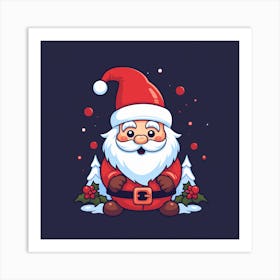 Santa Claus 1 Art Print