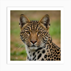 Leopard - Close Up Art Print