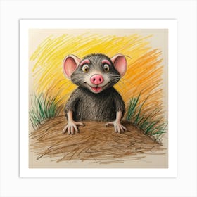 Little Rat 1 Art Print