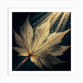 Maple Leaf 2 Art Print