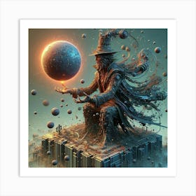 Wizard Of The Universe Art Print