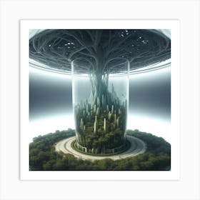 Alien Realm Art Print