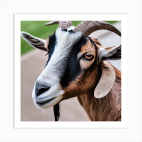 Goat Portait Art Print