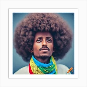 Ethiopian Man Art Print