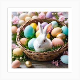 Easter Bunny 16 Art Print