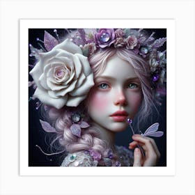 Fairy Girl 3 Art Print