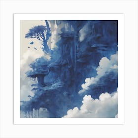 Tree In The Sky Art Print