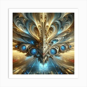 Spaceship 14 Art Print