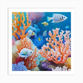 Coral Reef 6 Art Print