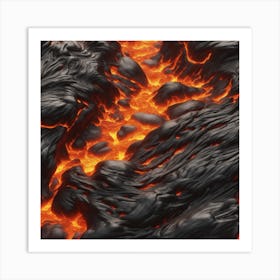 Lava Flow 24 Art Print