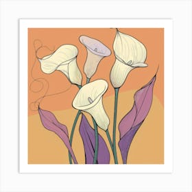 Calla Lily 6 Art Print