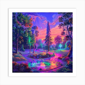 Dreamscape 14 Art Print