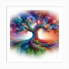 Binary Tree 2 Art Print