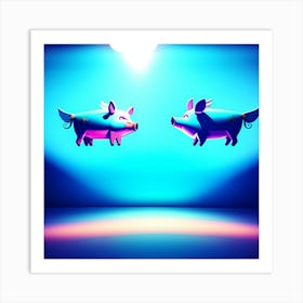 When pigs fly Art Print