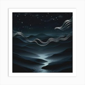 Night Sky 7 Art Print