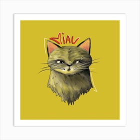 Kitty Cat Art Print