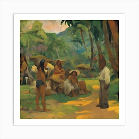 Hawaiian Village 1 Art Print