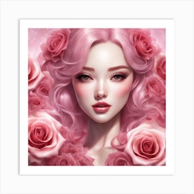 Rosy, Art Print