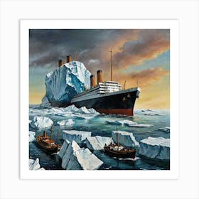 Titanic 2 Art Print