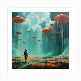 Jellyfish Art Print