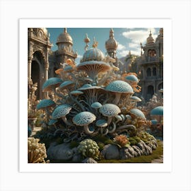 Fairytale Garden Art Print