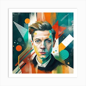 Portrait Of A Man Art Print