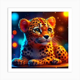 Leopard 1 Art Print