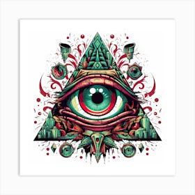 All Seeing Eye 3 Art Print