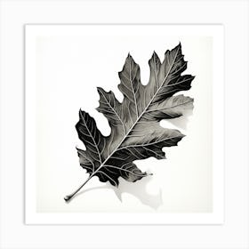 Oak Leaf Art Print