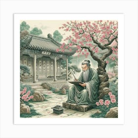 Chinese Art 468 Art Print