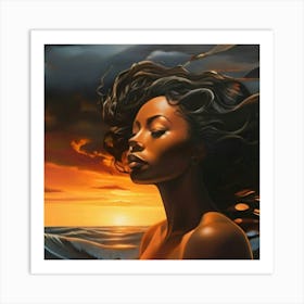 'Sunset' 1 Art Print