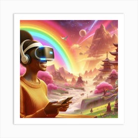 Vr Headset Art Print