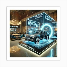 Dimensional Showroom Art Print